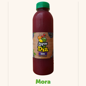 MORA JUGOS DEL DIA