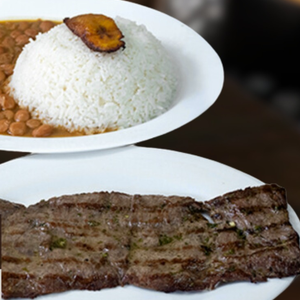 ARROZ MENESTRA Y CARNE